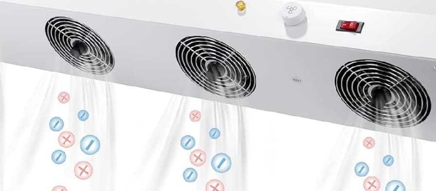 statik elektrikten korunmak için iyonizer kullanımı