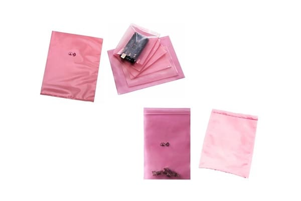 Pembe PE Poşetler