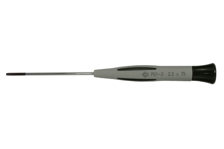 Antistatik ESD Düz Uçlu Tornavida Piergiacomi 1-3D